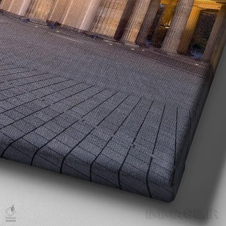 تابلو دکوراتیو Berlin, Germany,دروازه براندنبورگ ، برلین، آلمان اثر یان بکه - نمای نزدیک بافت بوم