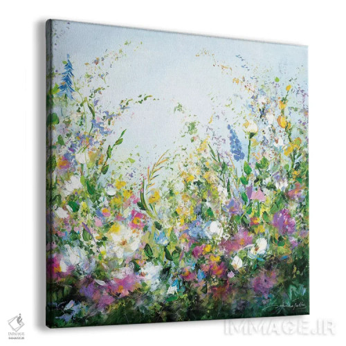 تابلو انتزاعی یک روز عالی اثر ژانیکا تالتس - نمای پرسپکتیو محصول