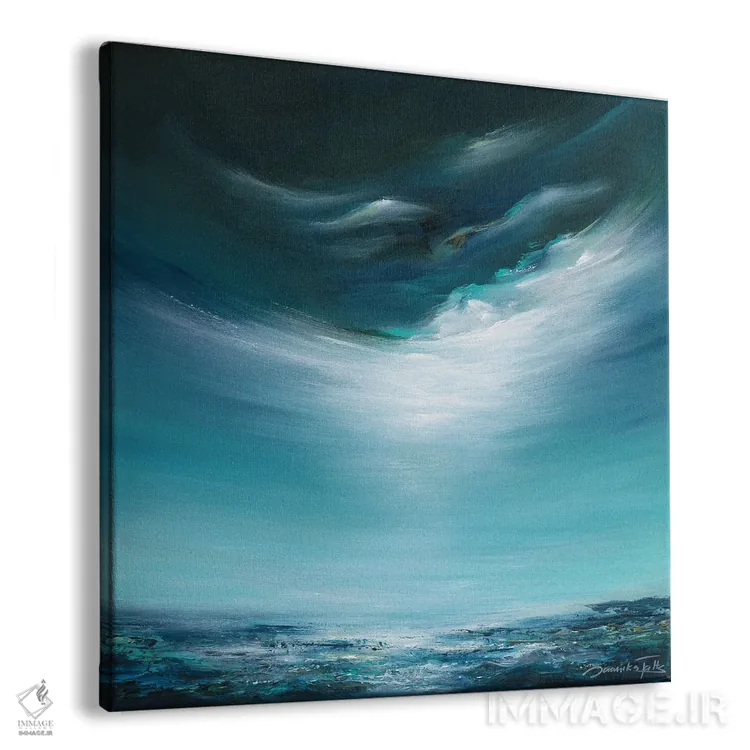 تابلو دکوراتیو پس از طوفان اثر ژانیکا تالتس - نمای پرسپکتیو محصول
