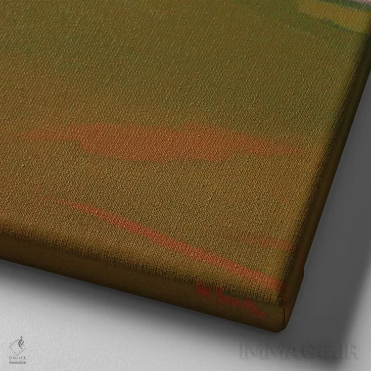 تابلو دکوراتیو A Village In Camargue,لس سنت-ماری-دو-لا-مر، روستایی د… اثر ژان-نوئل لو ژونتر - نمای نزدیک بافت بوم