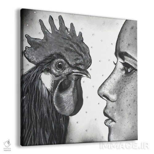 تابلو دکوراتیو روبرو اثر جونیر ناوارو - نمای پرسپکتیو محصول