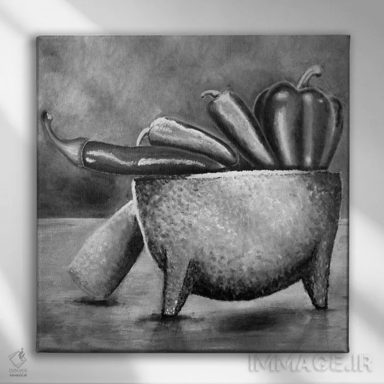 تابلو دکوراتیو ال مولکاجته اثر جونیر ناوارو - نمای روبهرو روی دیوار