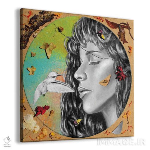 تابلو دکوراتیو زیبای شکسته اثر جونیر ناوارو - نمای پرسپکتیو محصول