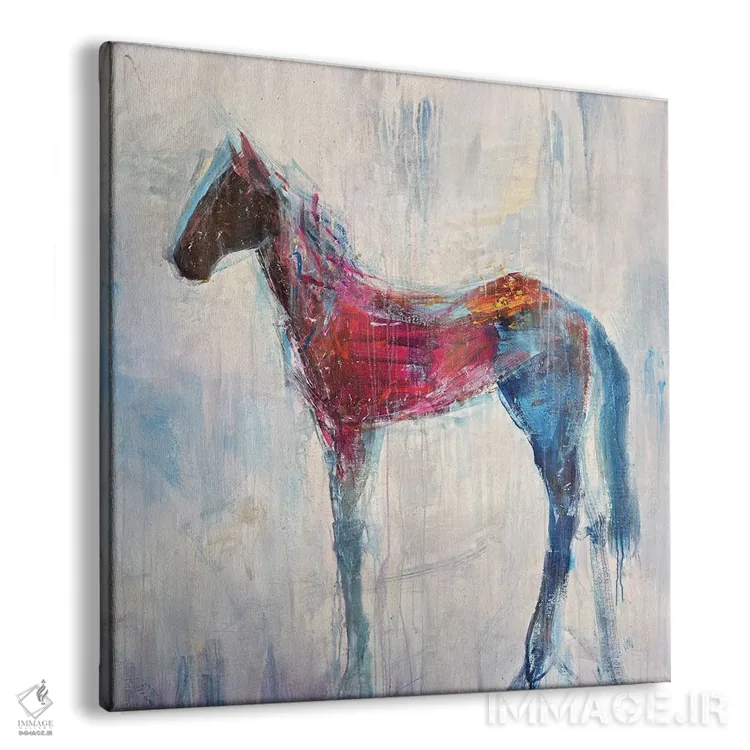 تابلو دکوراتیو آبی کوچک من اثر جودی ماس - نمای پرسپکتیو محصول