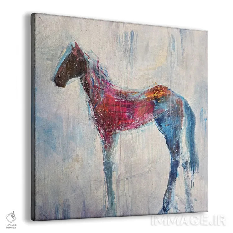 تابلو دکوراتیو آبی کوچک من اثر جودی ماس - نمای پرسپکتیو محصول