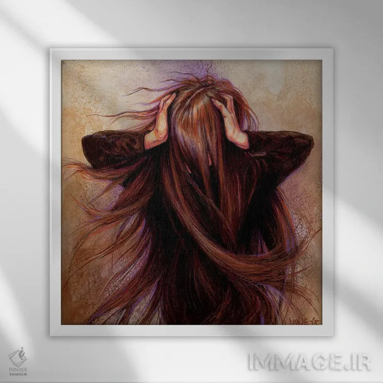 تابلو دکوراتیو کافی است اثر جین استار ویلز - نمای قابدار سفید