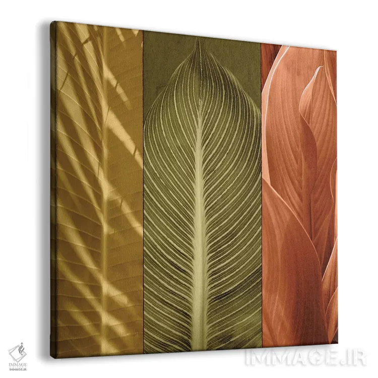 تابلو دکوراتیو سه گانه استوایی II اثر جان سبا - نمای پرسپکتیو محصول