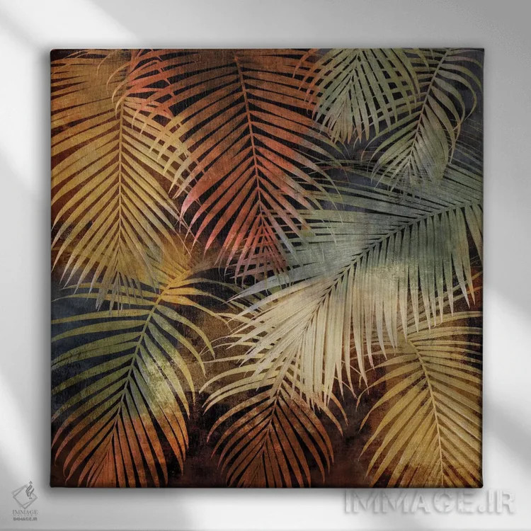 تابلو دکوراتیو سیشل ها I اثر جان سبا - نمای روبهرو روی دیوار