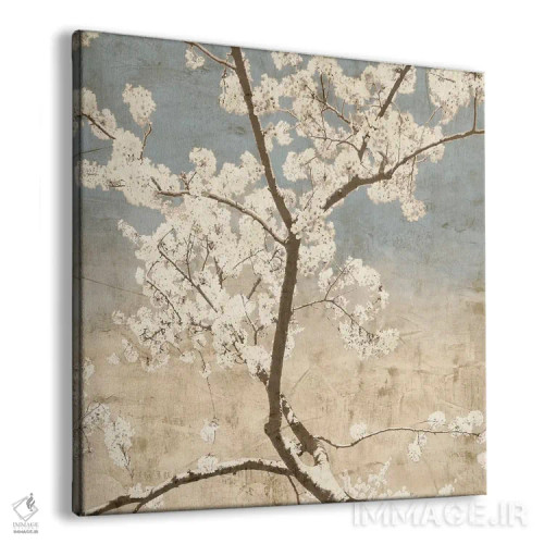 تابلو دکوراتیو شکوفه های گیلاس I اثر جان سبا - نمای پرسپکتیو محصول