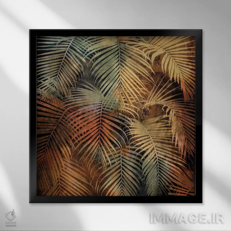 تابلو دکوراتیو سیشل ها II اثر جان سبا - نمای قابدار مشکی