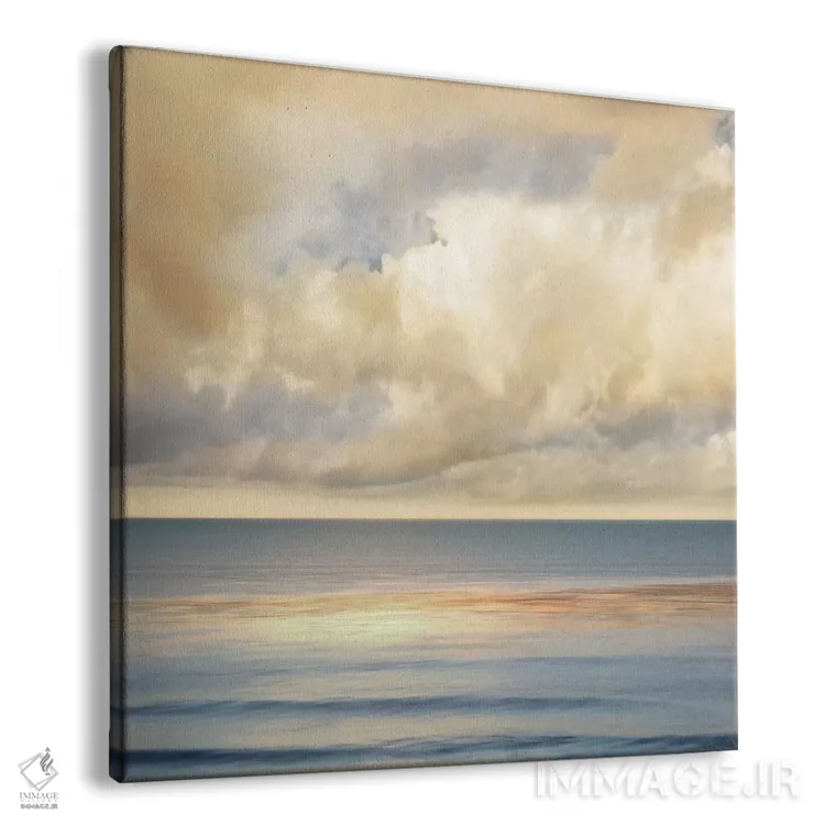 تابلو دکوراتیو نور اقیانوس II اثر جان سبا - نمای پرسپکتیو محصول