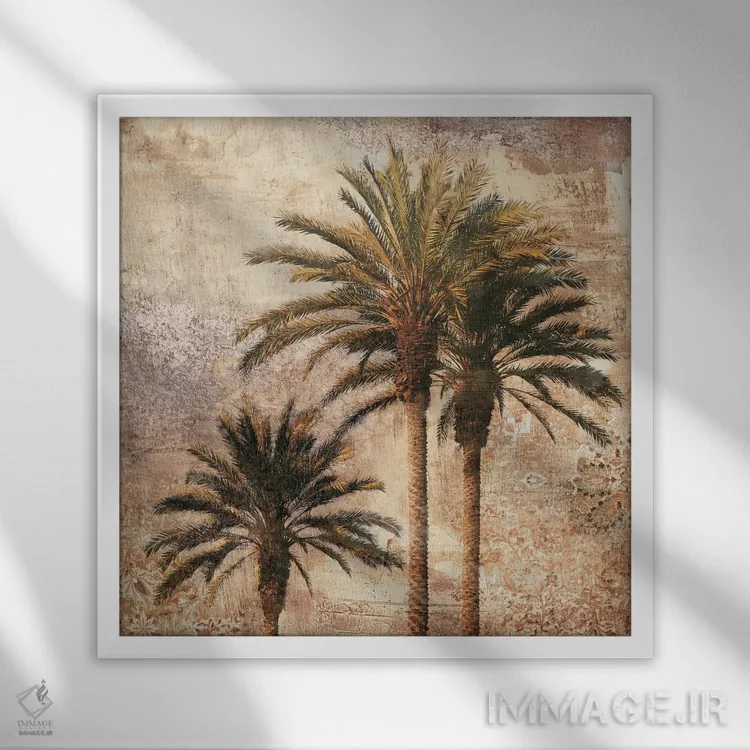 تابلو دکوراتیو باشکوه II اثر جان سبا - نمای قابدار سفید