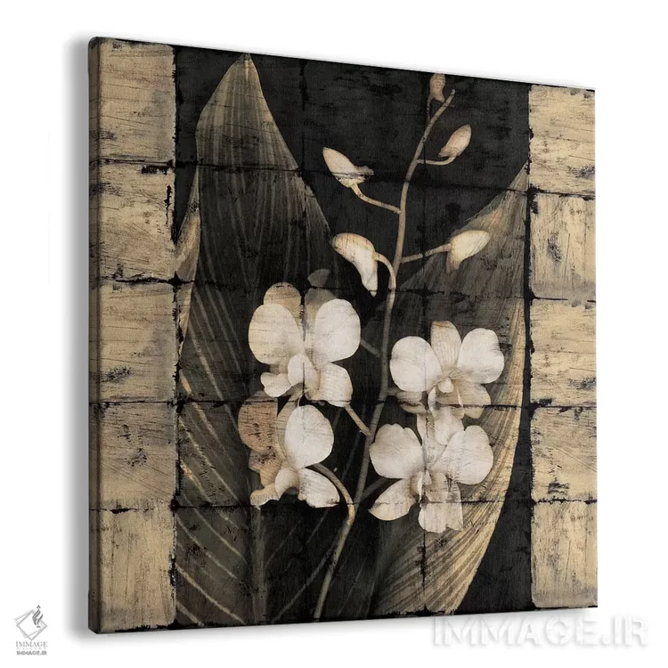 تابلو دکوراتیو شکوفایی ارکیده ها I اثر جان سبا - نمای پرسپکتیو محصول