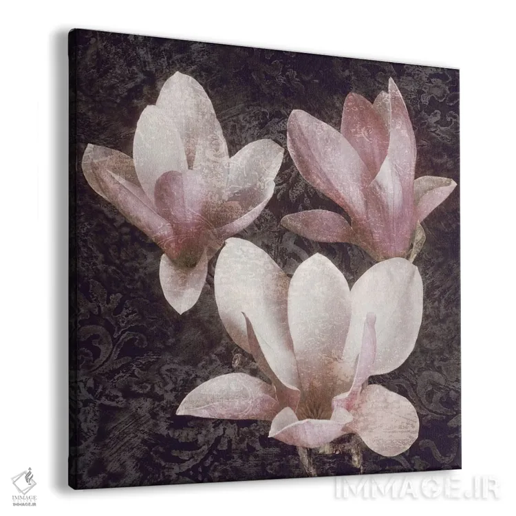 تابلو دکوراتیو مگنولیاهای صورتی II اثر جان سبا - نمای پرسپکتیو محصول