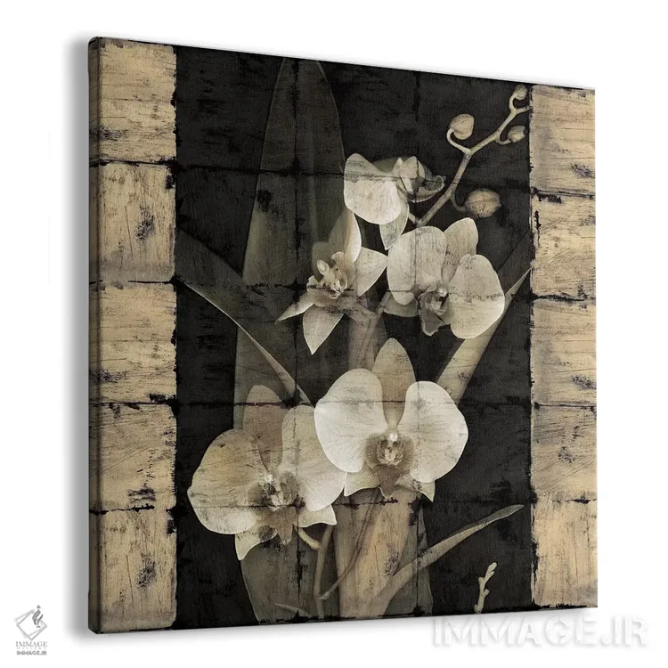 تابلو دکوراتیو شکوفایی ارکیده ها II اثر جان سبا - نمای پرسپکتیو محصول