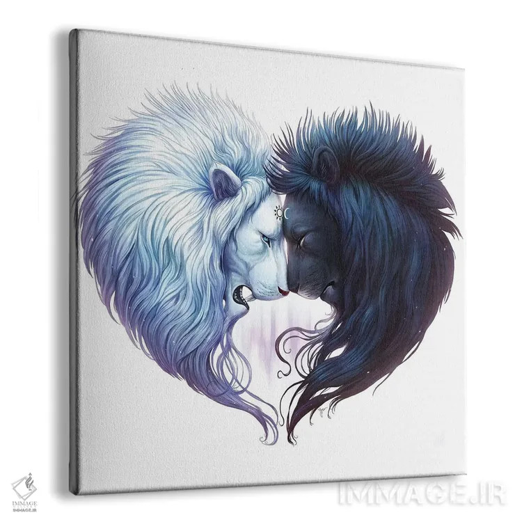 تابلو دکوراتیو برادری اثر جو جو آرت - نمای پرسپکتیو محصول