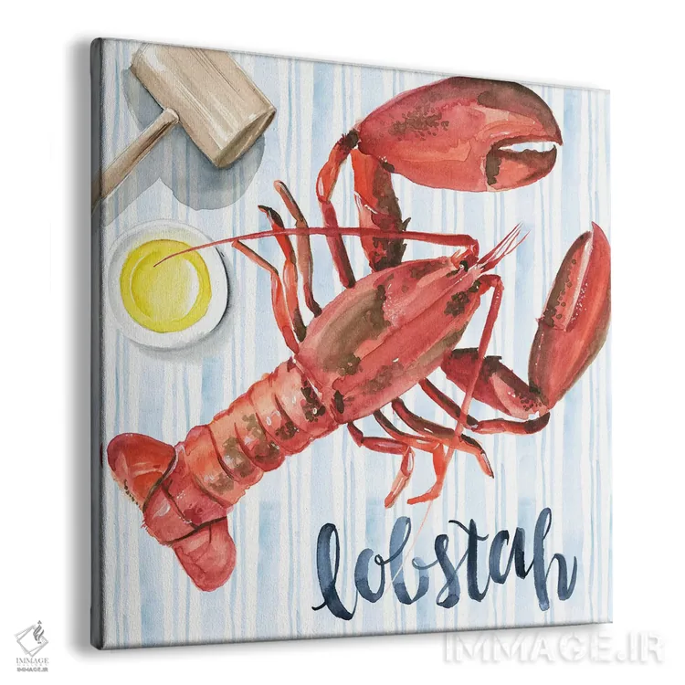 تابلو دکوراتیو تابستان نیوانگلند دو اثر جنیفر پکستون پارکر - نمای پرسپکتیو محصول