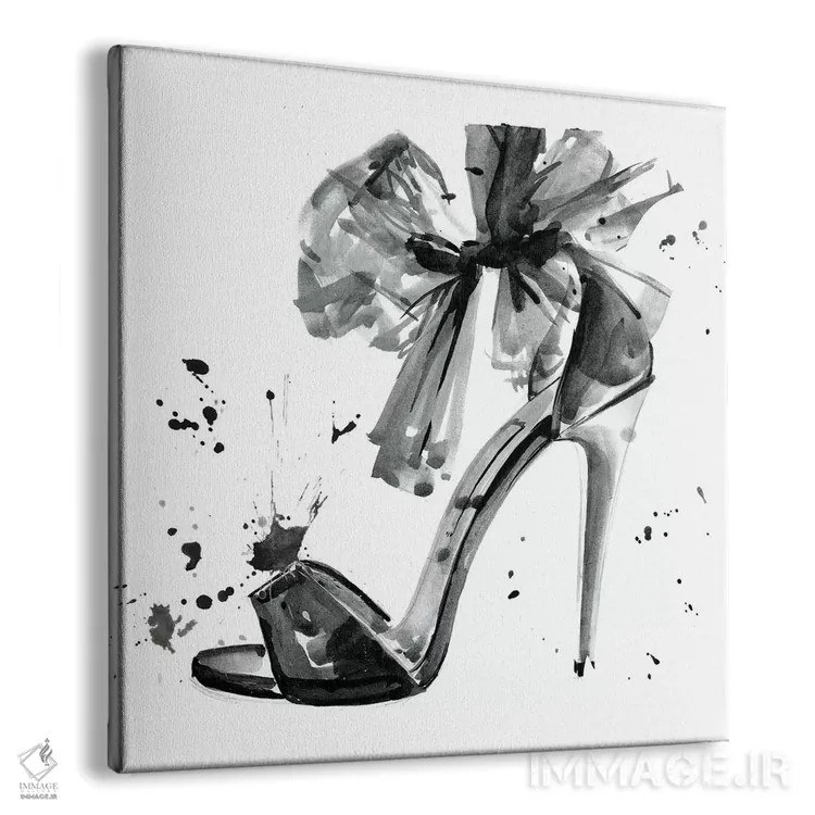 تابلو دکوراتیو جذاب شماره دو اثر جنیفر پکستون پارکر - نمای پرسپکتیو محصول