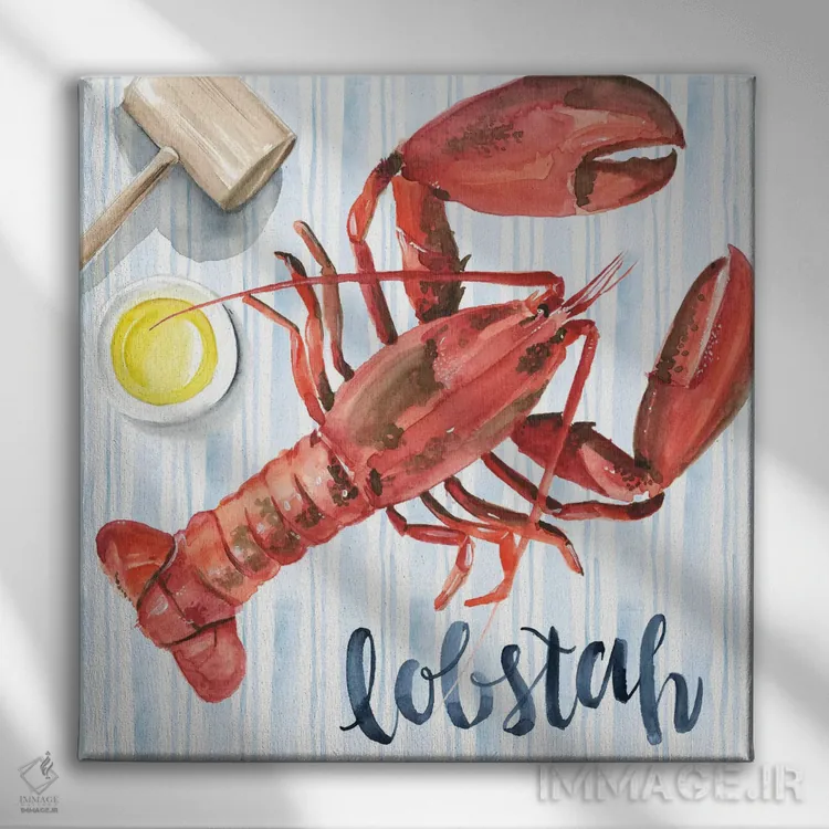 تابلو دکوراتیو تابستان نیوانگلند دو اثر جنیفر پکستون پارکر - نمای روبهرو روی دیوار