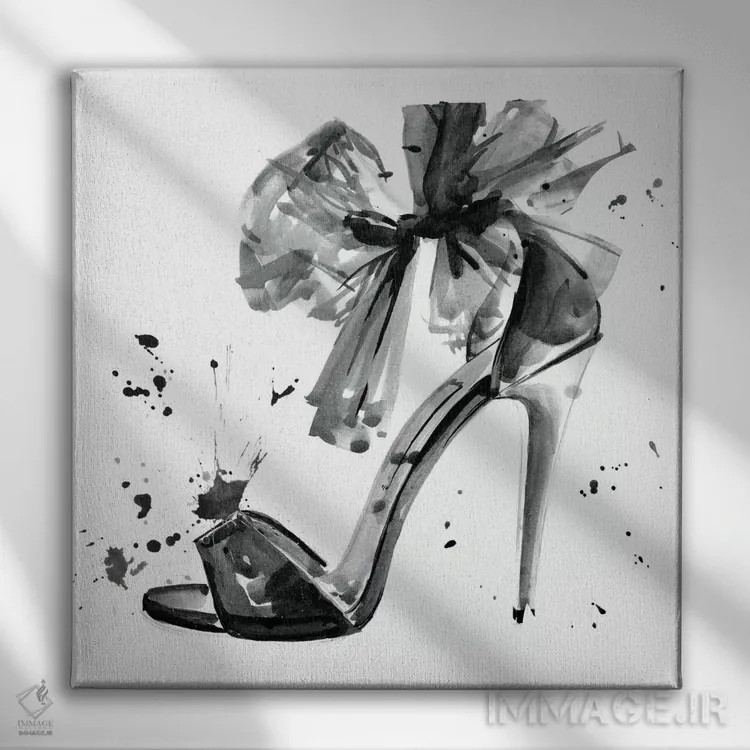 تابلو دکوراتیو جذاب شماره دو اثر جنیفر پکستون پارکر - نمای روبهرو روی دیوار