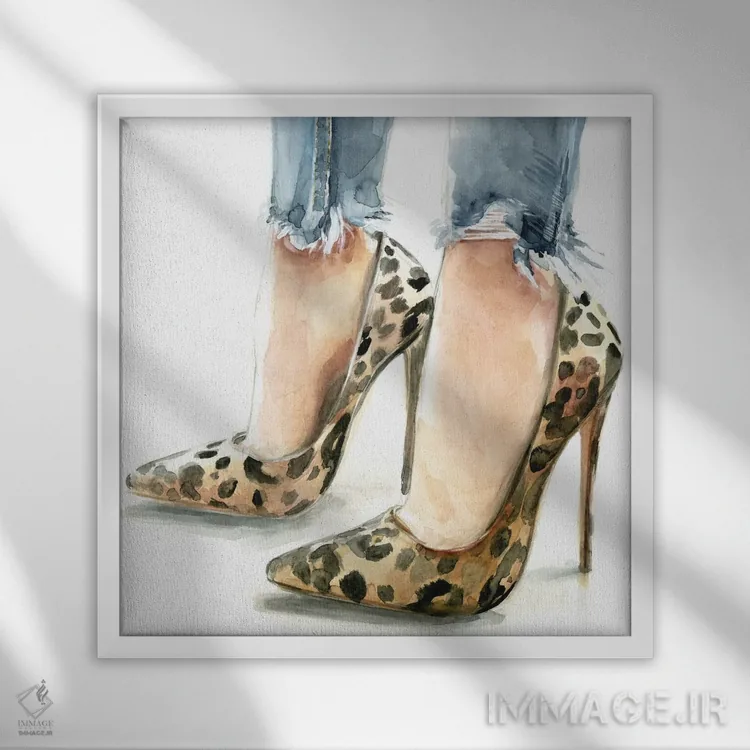 تابلو دکوراتیو جمعه غیررسمی ۲ اثر جنیفر پکستون پارکر - نمای قابدار سفید