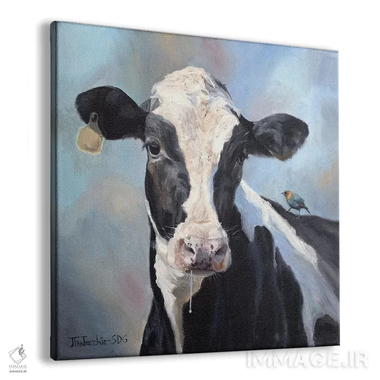 تابلو مدرن جرعه اثر یان پرلی - نمای پرسپکتیو محصول