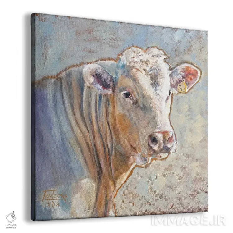 تابلو مدرن شاروله اثر یان پرلی - نمای پرسپکتیو محصول