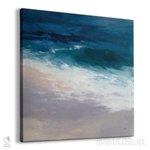 تابلو دکوراتیو جزر و مد شبانگاهی اثر جولیا پورینتون - نمای پرسپکتیو محصول