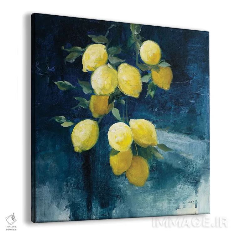 تابلو دکوراتیو باغ لیمو ۱ اثر جولیا پورینتون - نمای پرسپکتیو محصول