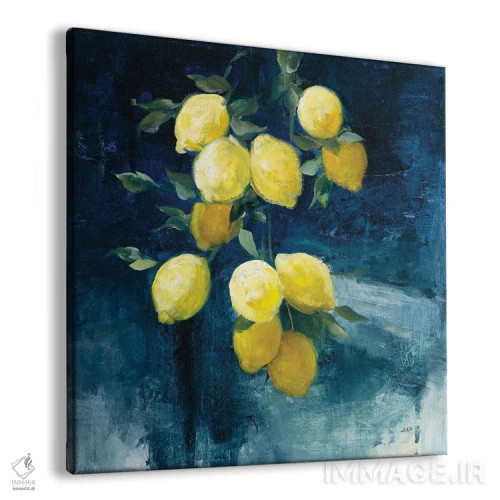 تابلو دکوراتیو باغ لیمو ۱ اثر جولیا پورینتون - نمای پرسپکتیو محصول