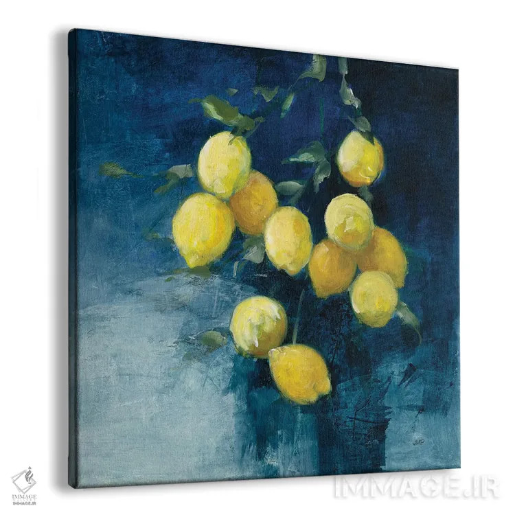 تابلو دکوراتیو باغ لیمو ۲ اثر جولیا پورینتون - نمای پرسپکتیو محصول