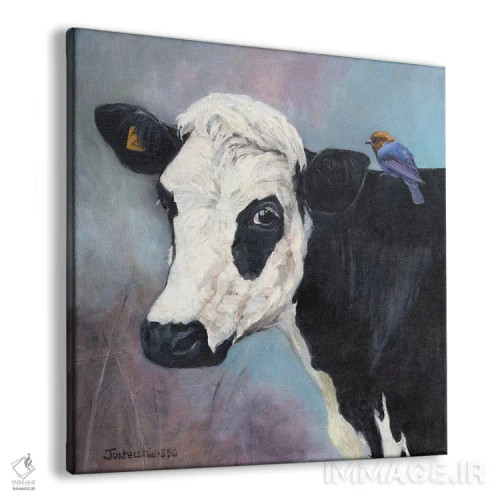 تابلو مدرن نجواها اثر یان پرلی - نمای پرسپکتیو محصول