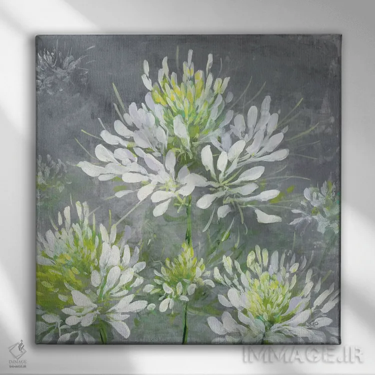 تابلو مدرن کلئوم خانه روستایی ۱ اثر جولیا پورینتون - نمای روبهرو روی دیوار