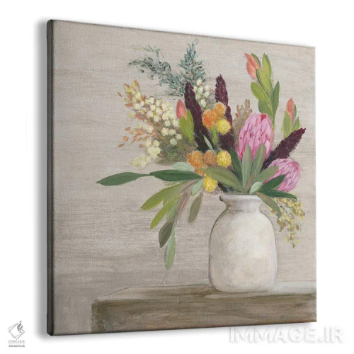 تابلو دکوراتیو طبیعت بی جان پروتیا ۱ اثر جولیا پورینتون - نمای پرسپکتیو محصول