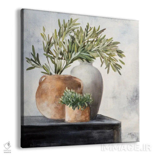 تابلو دکوراتیو طبیعت بی جان آرام ۱ اثر جولیا پورینتون - نمای پرسپکتیو محصول