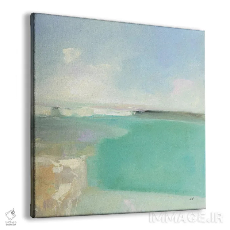 تابلو دکوراتیو ساحل تابستانی اثر جولیا پورینتون - نمای پرسپکتیو محصول