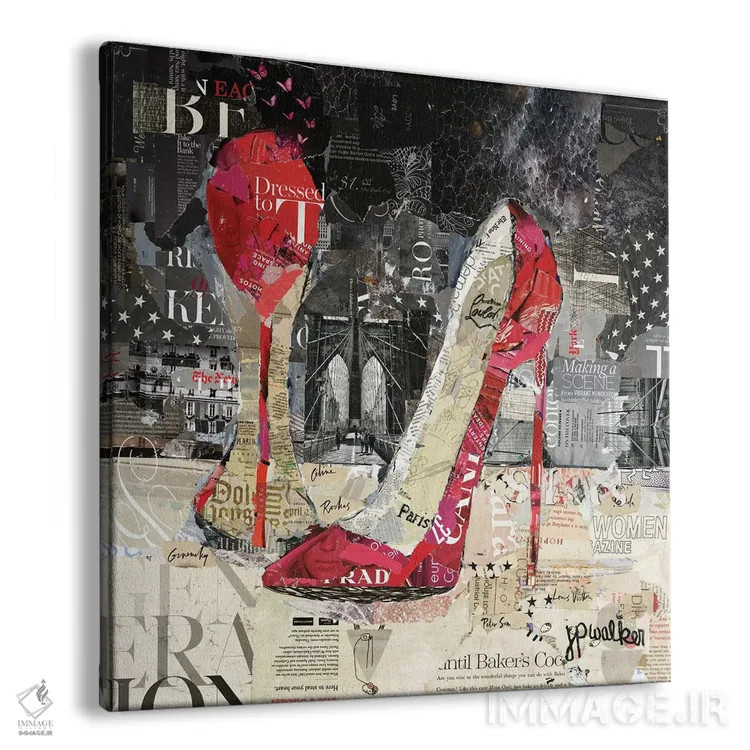 تابلو دکوراتیو جنجال به پا کردن اثر جیمی پاولیچ-واکر - نمای پرسپکتیو محصول