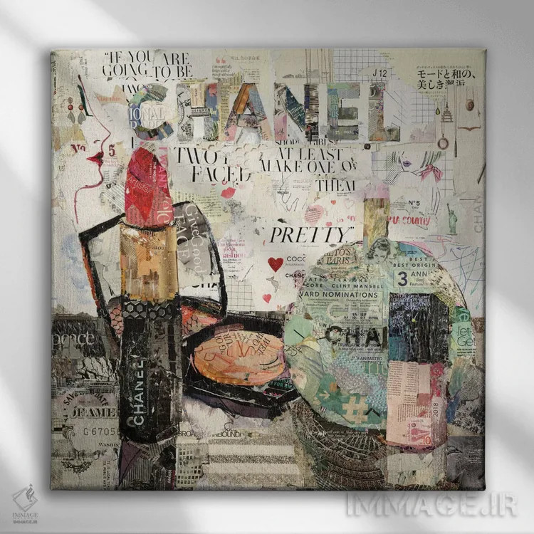 تابلو دکوراتیو هر زن زنده ای عاشق شنل است اثر جیمی پاولیچ-واکر - نمای روبهرو روی دیوار