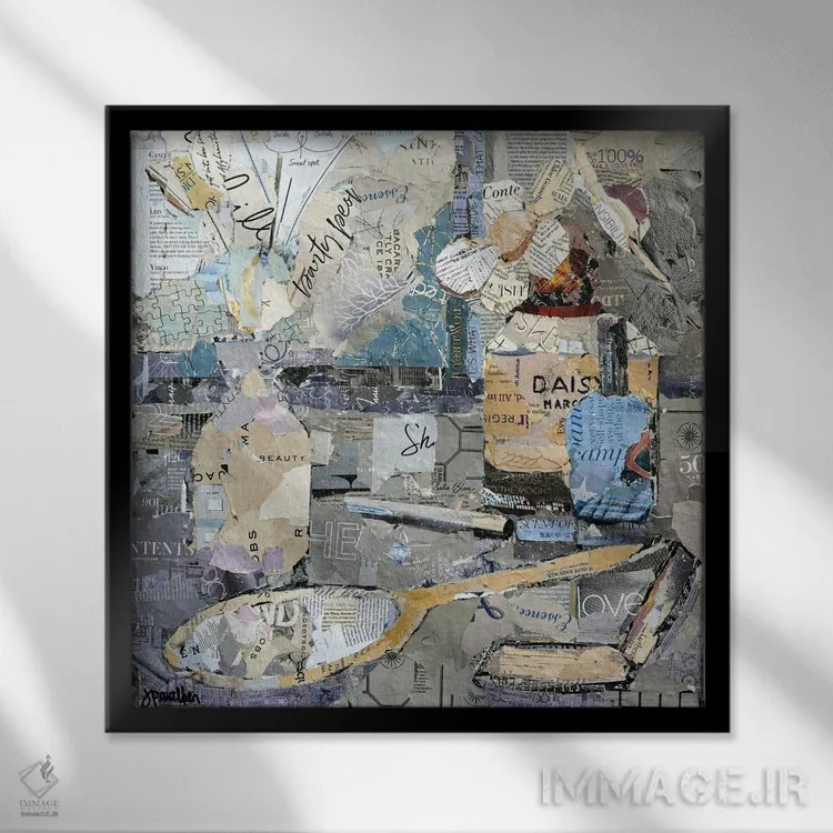 تابلو دکوراتیو آنچه درون است، مهم است اثر جیمی پاولیچ-واکر - نمای قابدار مشکی