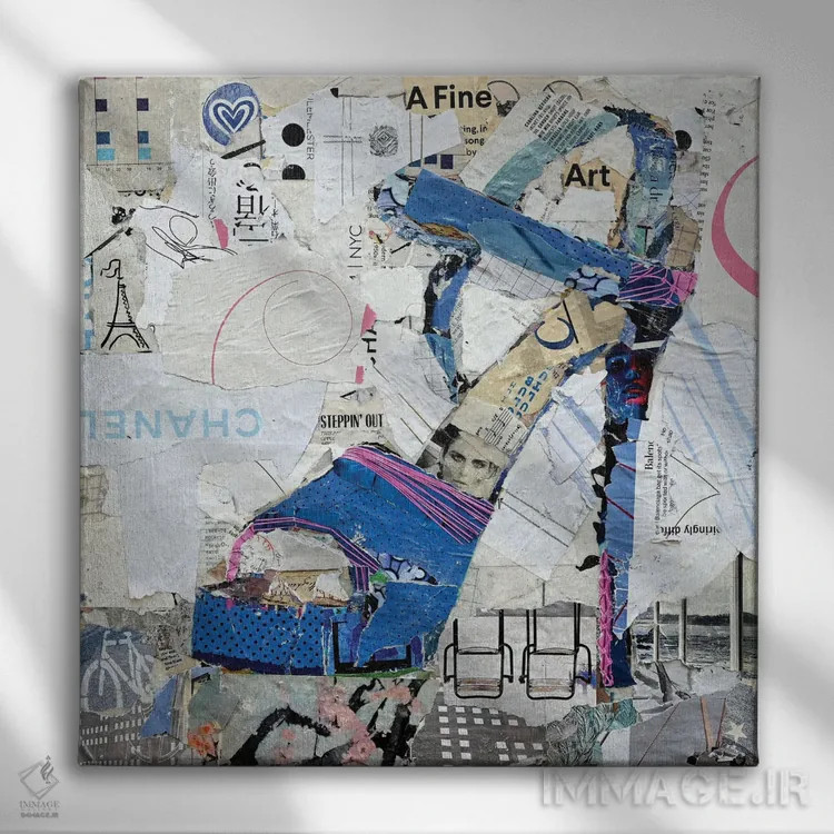 تابلو دکوراتیو بیرون رفتن اثر جیمی پاولیچ-واکر - نمای روبهرو روی دیوار