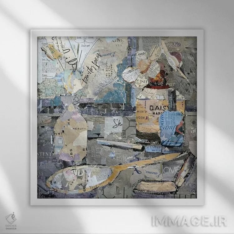 تابلو دکوراتیو آنچه درون است، مهم است اثر جیمی پاولیچ-واکر - نمای قابدار سفید