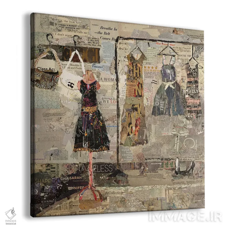 تابلو دکوراتیو آثار هنری اثر جیمی پاولیچ-واکر - نمای پرسپکتیو محصول