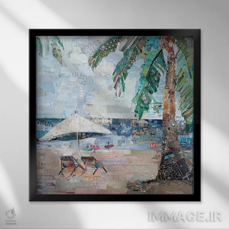 تابلو دکوراتیو یک زندگی خوب اثر جیمی پاولیچ-واکر - نمای قابدار مشکی