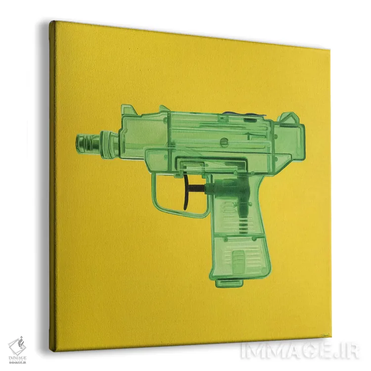 تابلو دکوراتیو جی آر دوم اثر راکسی - نمای پرسپکتیو محصول