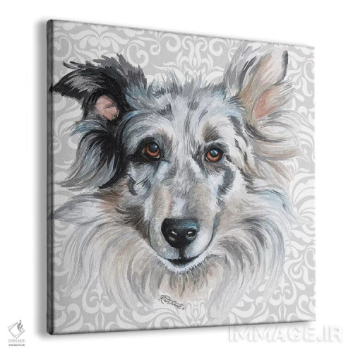 تابلو دکوراتیو شتلند اثر جنیفر رداستریک - نمای پرسپکتیو محصول