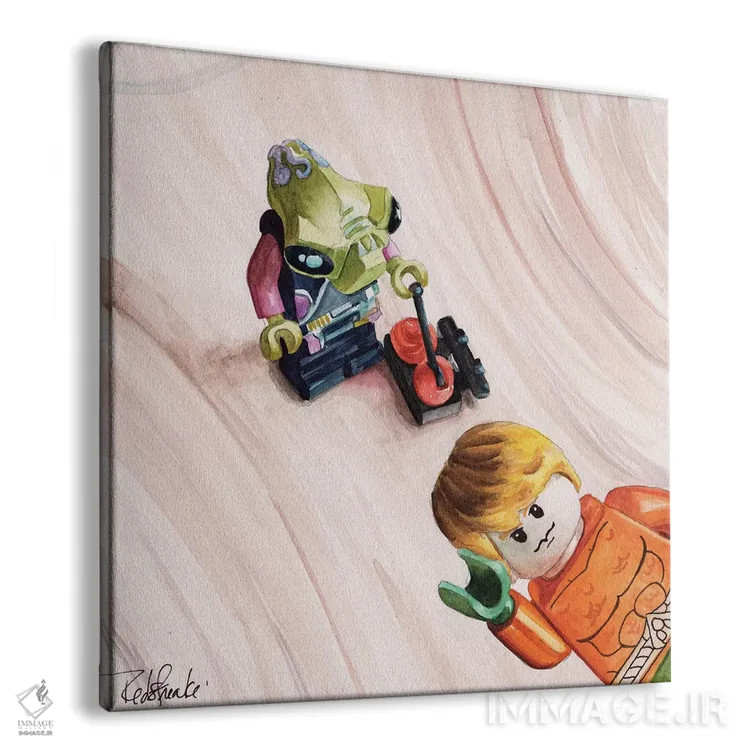 تابلو دکوراتیو عکسبرداری ناگهانی I اثر جنیفر رداستریک - نمای پرسپکتیو محصول