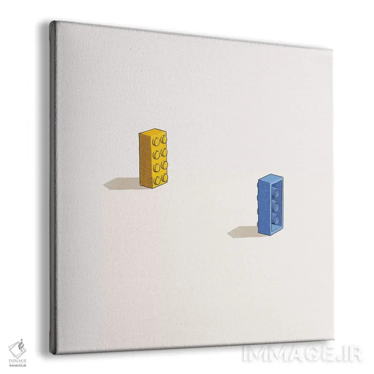 تابلو دکوراتیو روز بیست وهفتم اثر جیسون رتلیف - نمای پرسپکتیو محصول