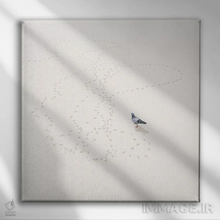 تابلو دکوراتیو روز دوازدهم اثر جیسون رتلیف - نمای روبهرو روی دیوار