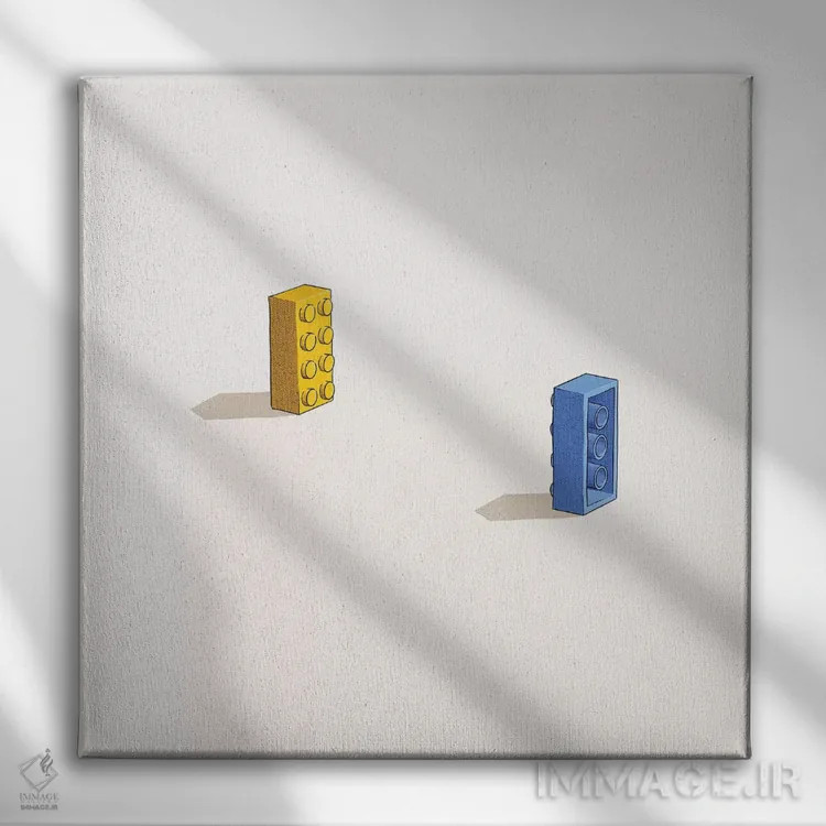 تابلو دکوراتیو روز بیست وهفتم اثر جیسون رتلیف - نمای روبهرو روی دیوار