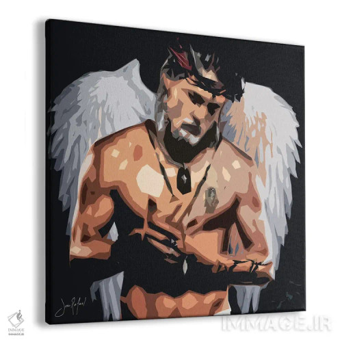 تابلو دکوراتیو اوه خدای من اثر یان رافائل - نمای پرسپکتیو محصول